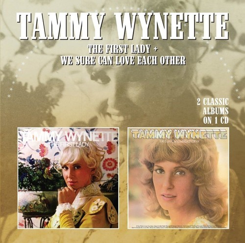 Tammy Wynette – First Lady / We Sure Can Love Each Other [New CD] UK – Import