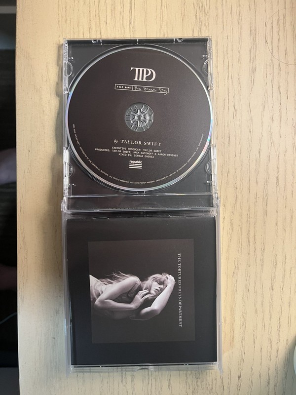 TTPD: the Black Dog-Limited Edition CD all original artifacts included