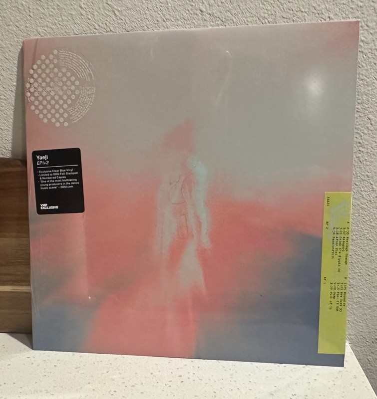YAEJI EP1+2 SEALED Numbered LP Clear Blue Vinyl VMP 571/1500