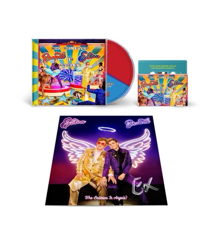 NEW Elton John Who Believes In Angels? Limited Edition Cassette + CD Signed