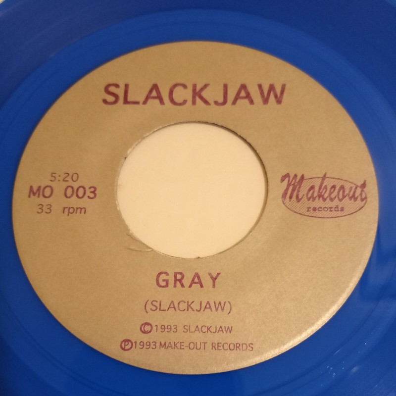 Slackjaw / Scribble - Gray / 14 Days Blue 33 RPM Vinyl 7" Split EX 1993 gallery
