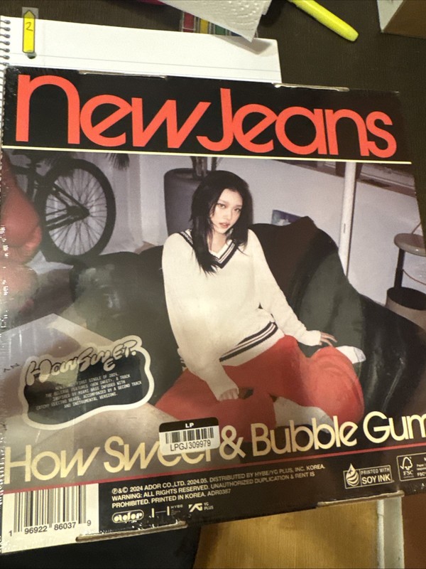 NewJeans How Sweet & Bubble Gum Target Exclusive CD Album (Version as shown)