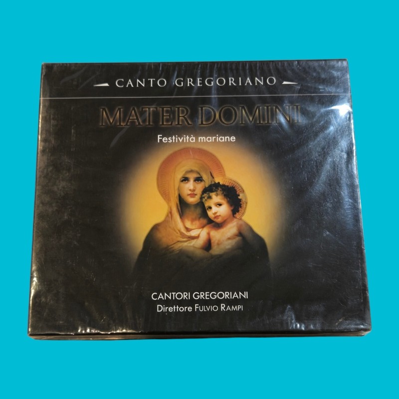 Sealed 2002 CD Canto Gregoriano Mater Domini Gregorian Chant Adoration of Mary