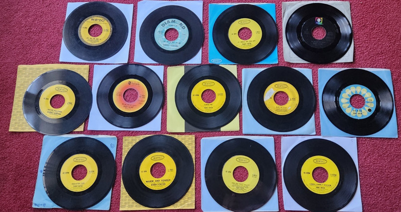 Bobby Vinton – Lot of Thirteen 45 RPM Records – Great Collection!