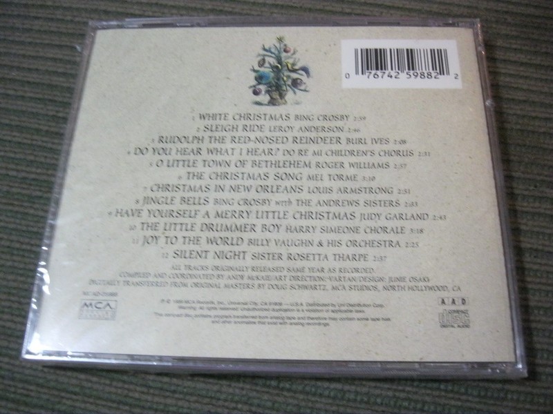 New, sealed, Traditional Christmas by Various artists CD, 1995 holiday classics gallery