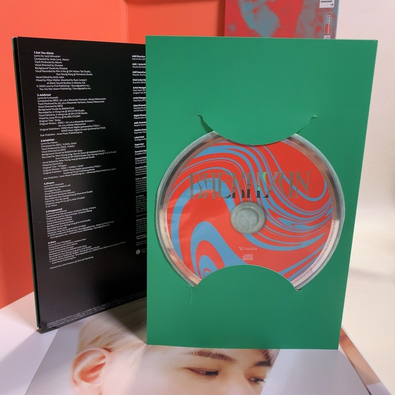 EXO BAEKHYUN Japan Solo CD Album Addicted WHIPPIN' Drown Ver. SET No Photocard gallery