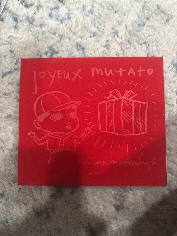 Mark Mothersbaugh JoyeuxMutato LimitedEdition Numbered Rhino VERYRARE 0247/3000