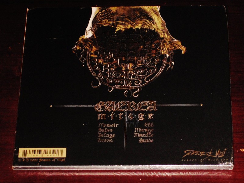 Gaerea: Mirage CD 2022 Season Of Mist Records USA SOM 669D Digipak NEW gallery