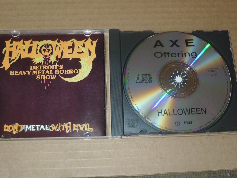HALLOWEEN Don’t Metal With Evil CD heavy metal AXE offering