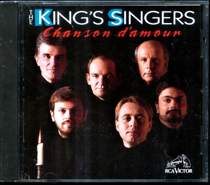 King’s Singers – Chason D’Amour – 21 Tracks – 61+ Mins – 1993 RCA Victor NEW CD