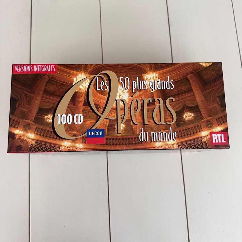 LES 50 PLUS GRANDS OPERAS DU MONDE [DG Decca Philips Accord 100 CD Box Set] NM gallery