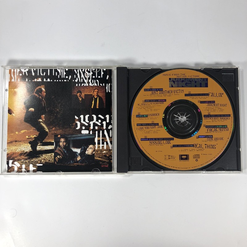 JUDGEMENT NIGHT Soundtrack CD Rap Metal Grunge Mashup Cypress Hill De La Soul + gallery