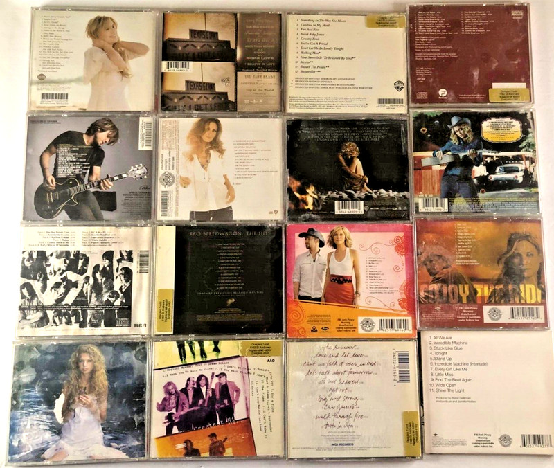 CD's Pick Choose your own-Country, Rock, Rap, R&B and more-Combined S/H Lot#1 gallery