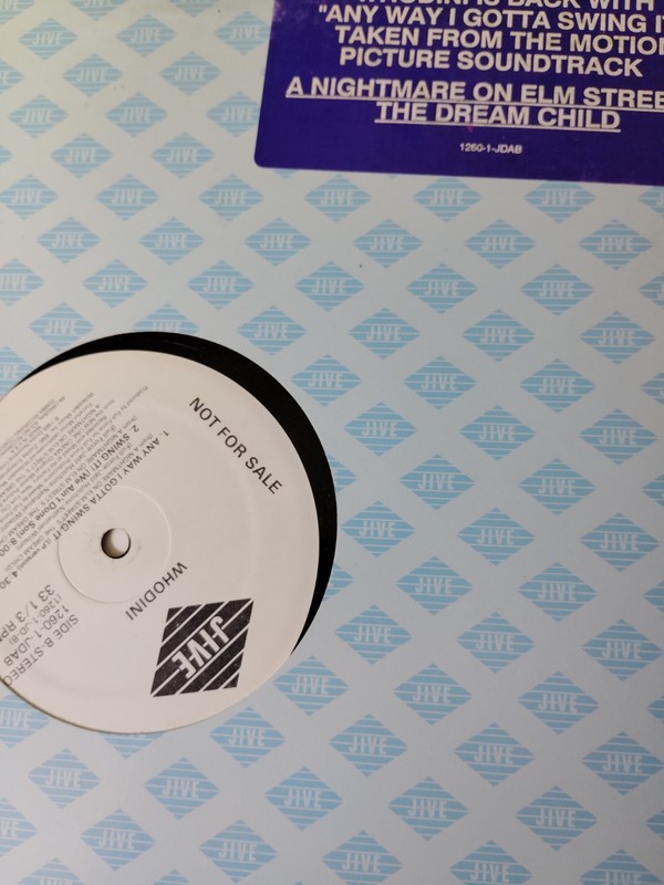Whodini – Any Way I Gotta Swing It VG+ 12 Inch Vinyl