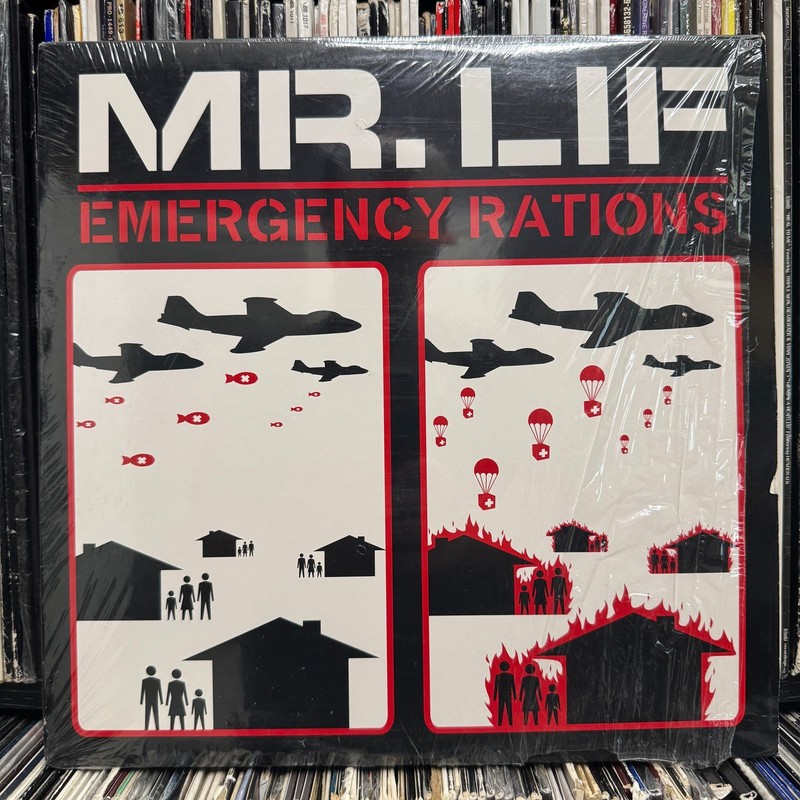 MR. LIF – EMERGENCY RATIONS (VINYL EP) 2002!! RARE!!! AKROBATIK + EL-P + EDAN