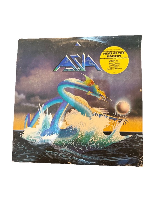 Asia Self Titled Vinyl – Quiex Limited Edition Pressing GHS2008 1982 Graded VG