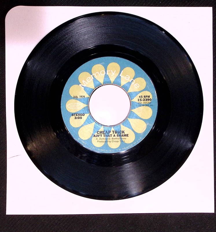 Cheap Trick 45 «Ain’t That A Shame / I Want You To Want Me» K3