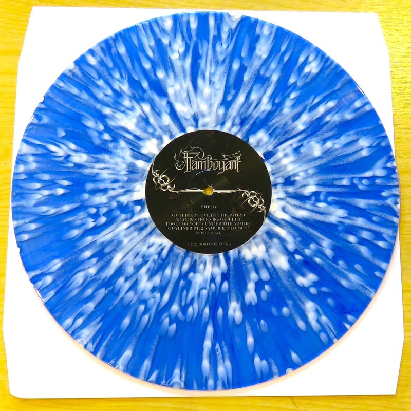 DORIAN ELECTRA FLAMBOYANT BLUE & WHITE VINYL DELUXE EDITION LP NEW & SEALED !!! gallery