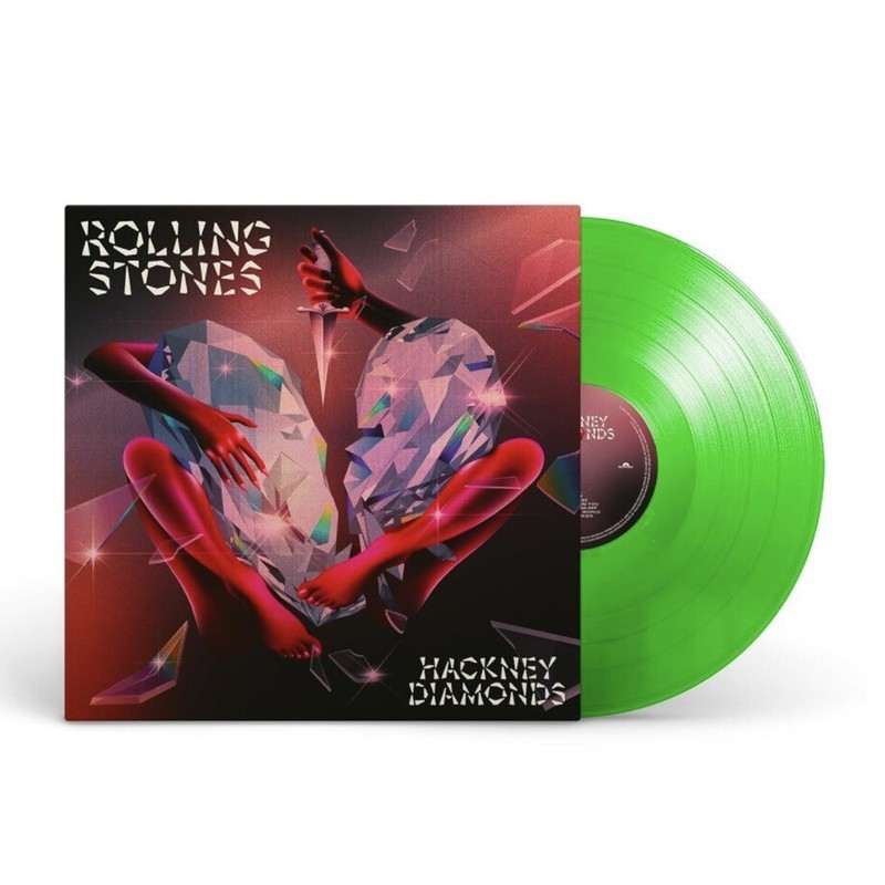 Rolling Stones Hackney Diamonds Green Vinyl Exclusive Cover - Rare Edition gallery