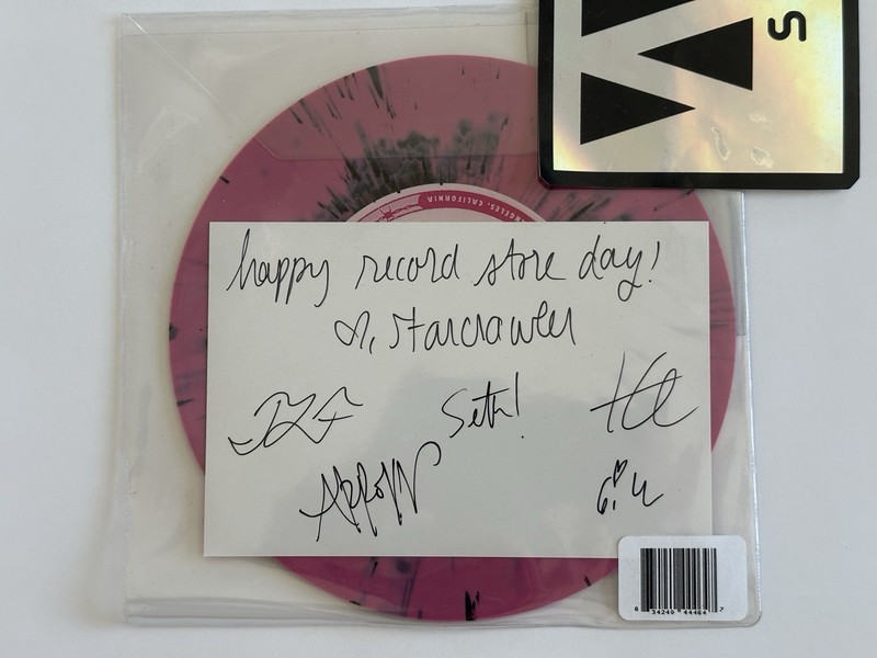 Starcrawler RSD 2026 7" Pink Splatter Vinyl LE 500 With Signed Insert gallery