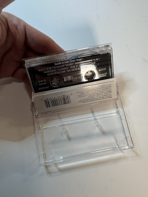 VTG 1997 Treasury of Piano Classics Box Set Laserlight Cassette Tape gallery
