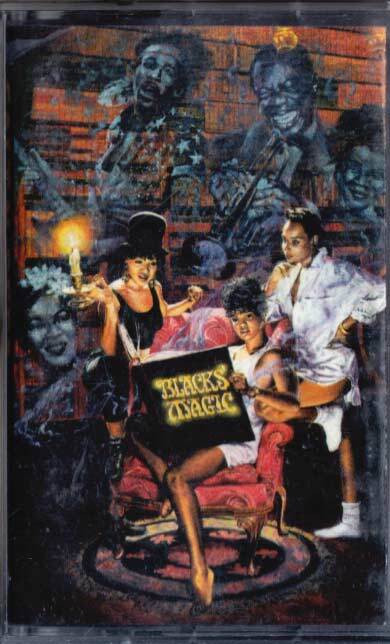 Salt N Peppa – Blacks’ Magic / Cassette Tape / 1990 CRC P4 28362 London Recor..