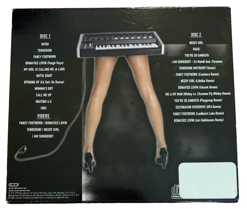 Fancy Footwork [Deluxe Edition] [Remixed] [Bonus Tracks] by Chromeo (CD, 2008) gallery