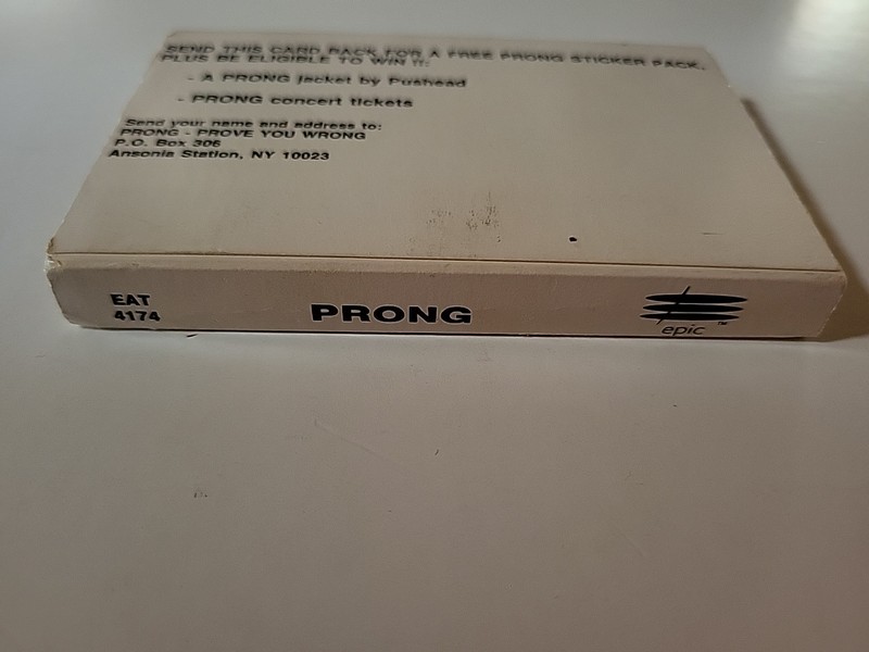 Prong Prove You Wrong Cassette Advance Release Promo Cardboard Sleeve 1991 gallery