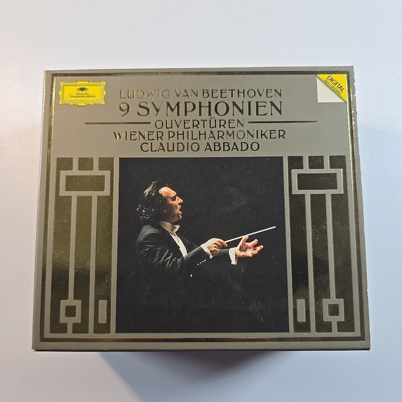 Beethoven 9 Symphonien Ouverturen. Claudio Abbado (Deutsche Grammophon, 1989)