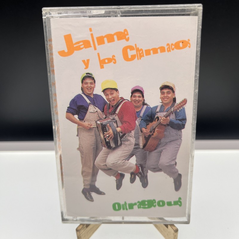 Jaime y Los Chamacos Outrageous Cassette Tejano Conjunto Freddie Records