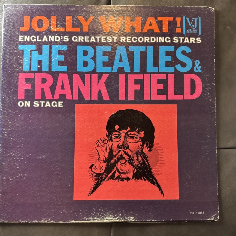 The Beatles Jolly What! EX! Rainbow Bracket The Beatles & Frank Ifield on Stage