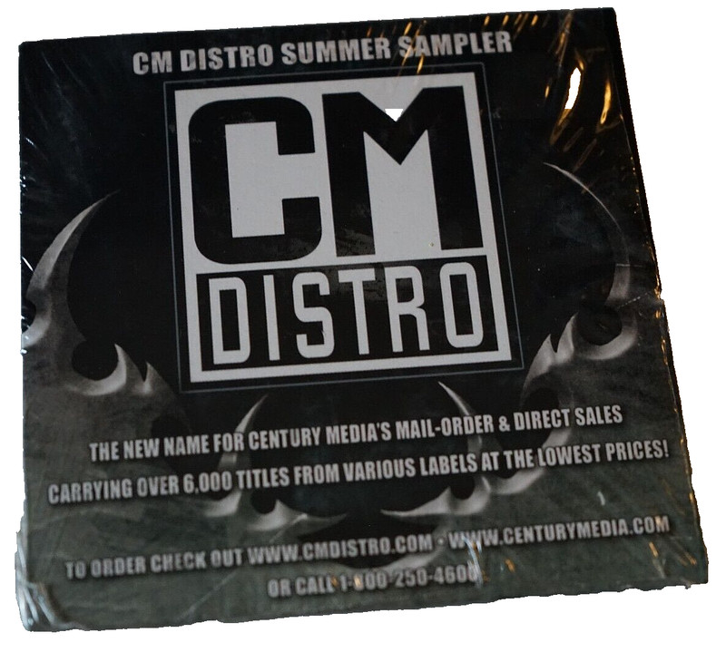 CM Distro Summer Sampler Music CD In Shrink NM Waco Jesus Havochate Runemagick