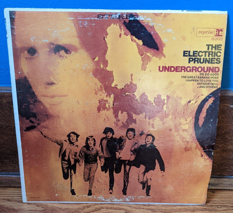 THE ELECTRIC PRUNES Underground 1967 Reprise Tri-Color 6262 LP Record 1st Press gallery
