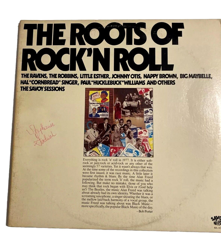 Various – The Roots Of Rock’N Roll 1977 Savoy R&B Blues 2 X LP Gatefold VG+