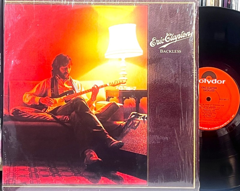 Eric Clapton – Backless – 1978 Polydor In Shrink EX/EX