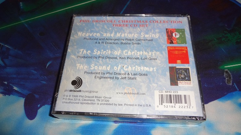 Phil Driscoll 3CD Christmas Collection Set RARE OOP brand new SEALED! gallery