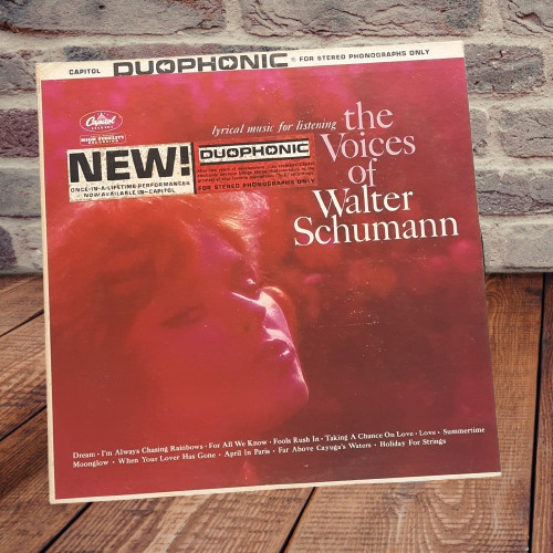Capitol Duophonic The Voices of Walter Schumann Vinyl LP DT297