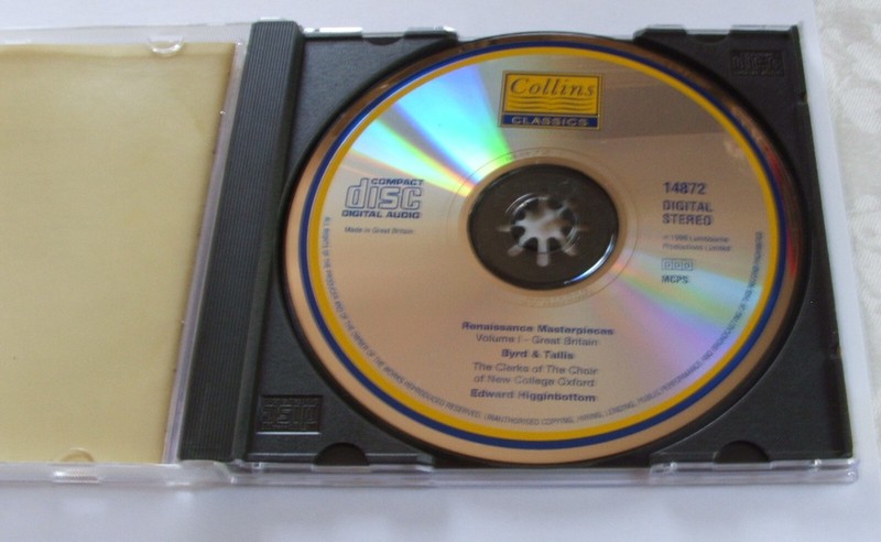 Renaissance Masterpieces Vol. 1 Great Britain Byrd & Tallis (CD, Collins) gallery