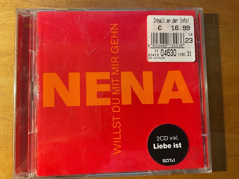 Willst Du Mit Mir Gehn by Nena (CD, Mar-2005, Wea/Warner Special Marketing)