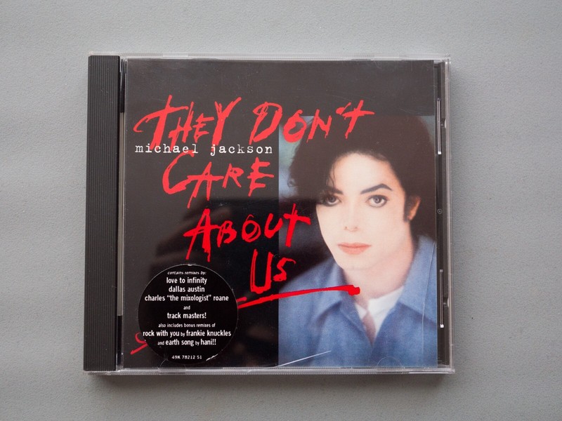 Michael Jackson "They Don't Care About Us" CD 49K78212