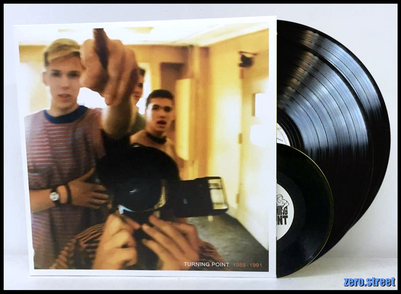 TURNING POINT Discography 1988-1991 2LP & 7″ on BLACK VINYL Gatefold NEW
