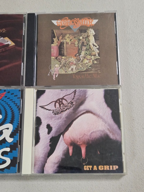 AEROSMITH CD Lot of 4 - Big Ones, Toys In The Attic & More - Classic Rock gallery