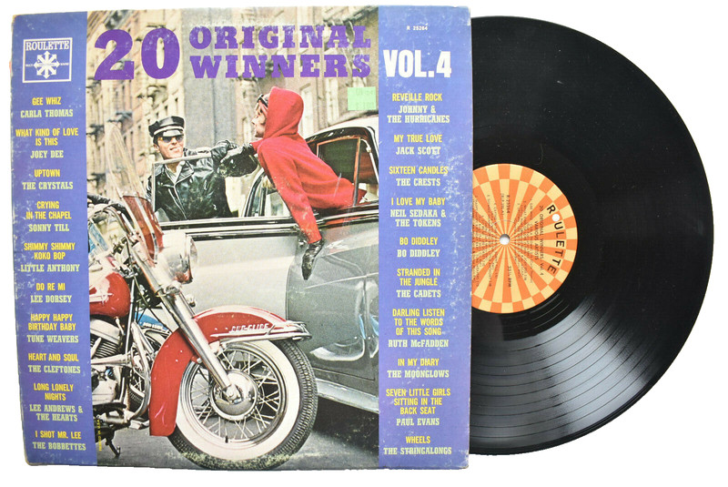20 ORIGINAL WINNERS VOL 4 VINYL VARIOUS ROULETTE 1964 HITS LP RECORD BO DIDDLEY