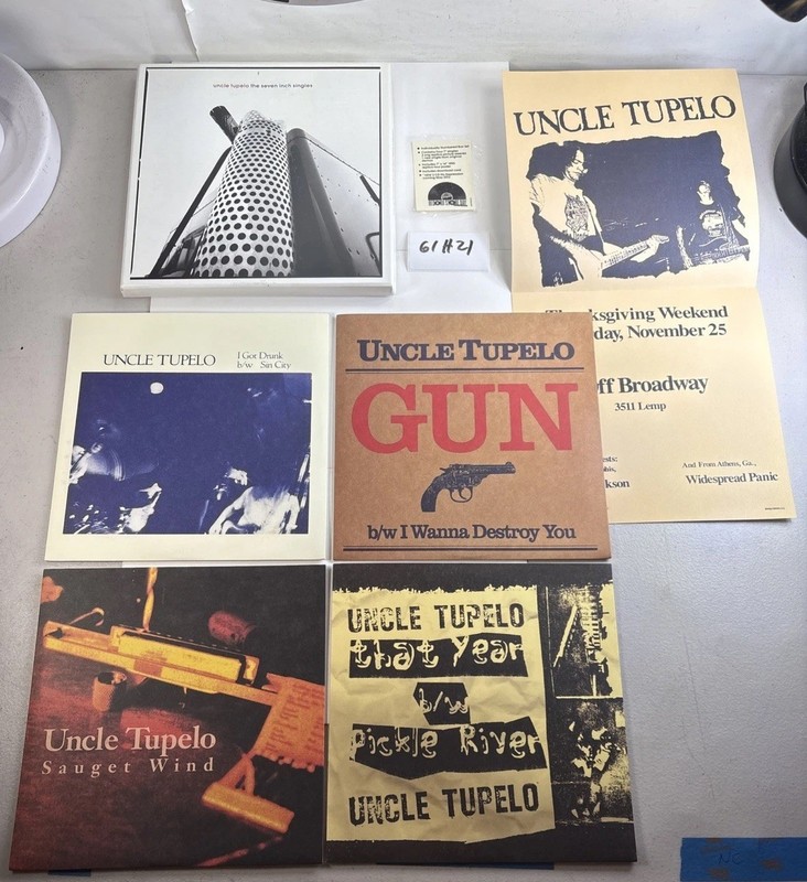 Uncle Tupelo The Seven Inch Singles #1965 7” 45 Record Store Day Box Set 61H21