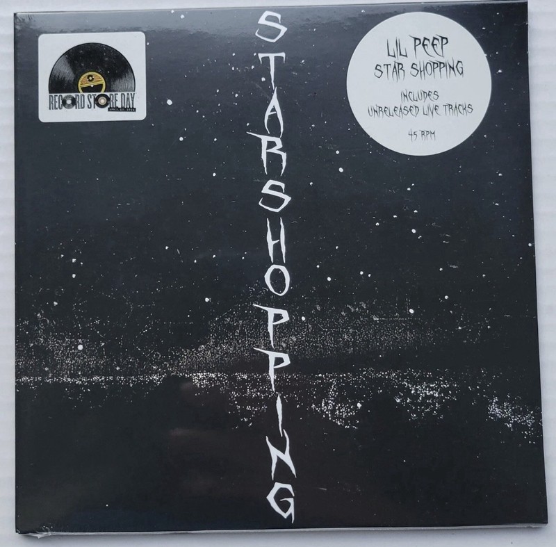 LIL PEEP-STAR SHOPPING 2024 RSD COLOR VINYL 7″ SEALED RECORD STORE DAY IN HAND