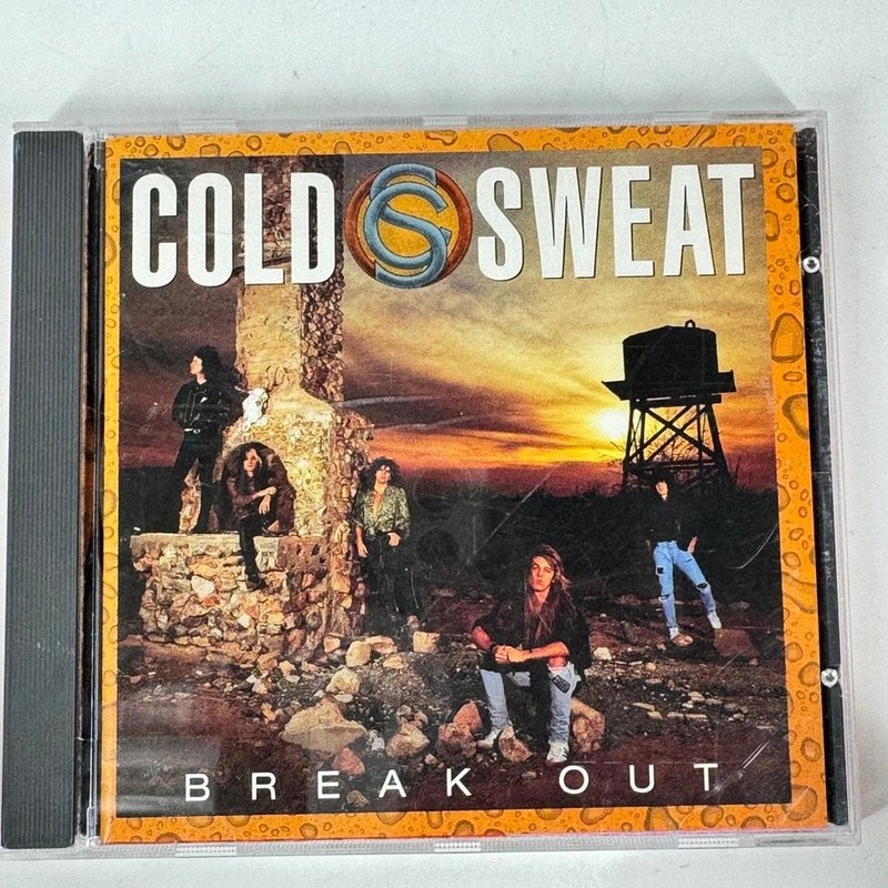 Cold Sweat – Break Out CD 1990 MCA Records Hard Rock Glam Metal MCAD-6410
