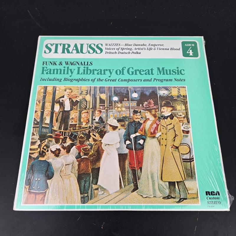 Strauss – Waltzes LP Record 1970 RCA Custom Stereo Classical 33 RPM