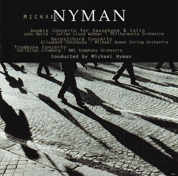 MICHAEL NYMAN Concertos for Harpsichord Trombone Saxophone & Cello (CD, EMI)