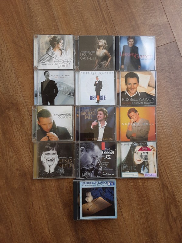 Classical/Easy Listening CD Bundle x13 – Russell Watson,Lesley Garrett plus more