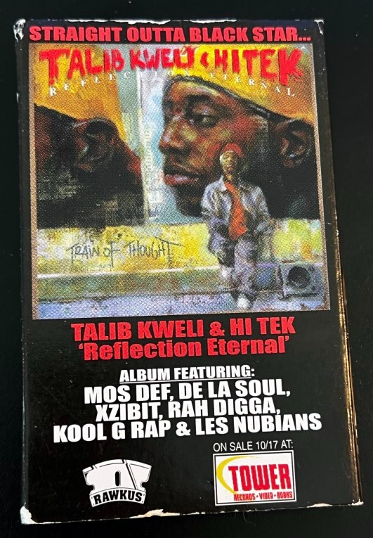 Talib Kweli & Hi-Tek Sampler Cassette Tape De La Sol Mos Def Reflection Eternal
